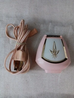 Maquinilla de afeitar eléctrica rosa para mujer Lady Sunbeam de colección FUNCIONA Foto 1 de 4