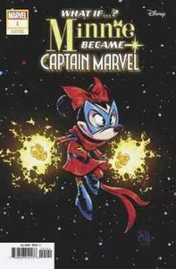  WHAT IF MINNIE BECAME CAPTAIN MARVEL #1 SKOTTIE YOUNG MARVEL COMICS - Picture 1 of 1