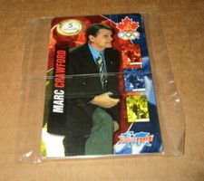 1998 Team Canada Olympic Valu-Net Phone Card MARC CRAWFORD  STILL IN CELLO
