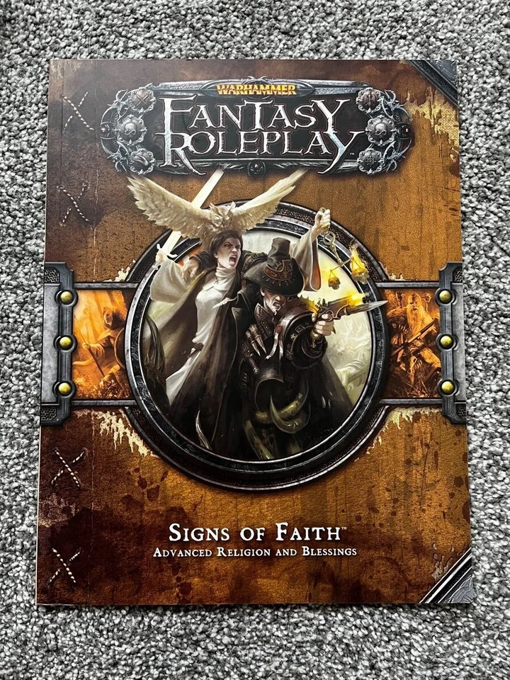 Warhammer Fantasy Roleplay Signs of Faith Advanced Religion and Blessings - Image 1 of 1