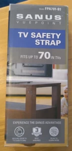 New SANUS TV SAFETY STRAP FITS UP TO 70" TVS Model FPA701-B1 Child Safety  - Picture 1 of 2