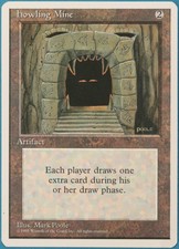 Howling Mine 4th Edition HEAVILY PLD Artifact Rare CARD (230792) ABUGames