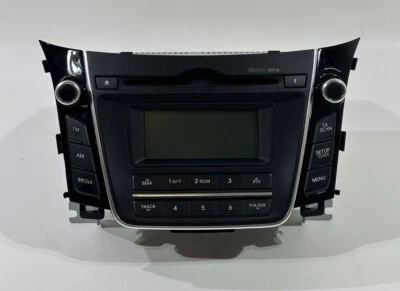 96170A6200GU Audio System HYUNDAI I30 RDS MP3 Auto Radio Ungeprüft HL - Bild 1 von 4