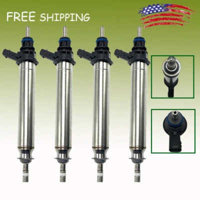 4 inyectores de combustible para 12-15 Mercedes-Benz C300 350 CLA45 CLS 63AMG E350 0261500065 Foto 1 de 4