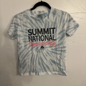 The Summit National Championship Tee Varsity Cheer Cheerleading Size Youth Large - Picture 1 of 5