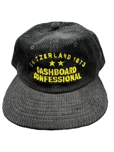 Dashboard Confessional band logo baseball cap snap back, brand new Corduroy - Picture 1 of 3