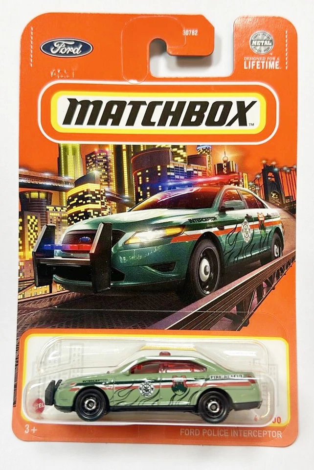 Matchbox Basic  Ford Police Interceptor - Image 1 of 1