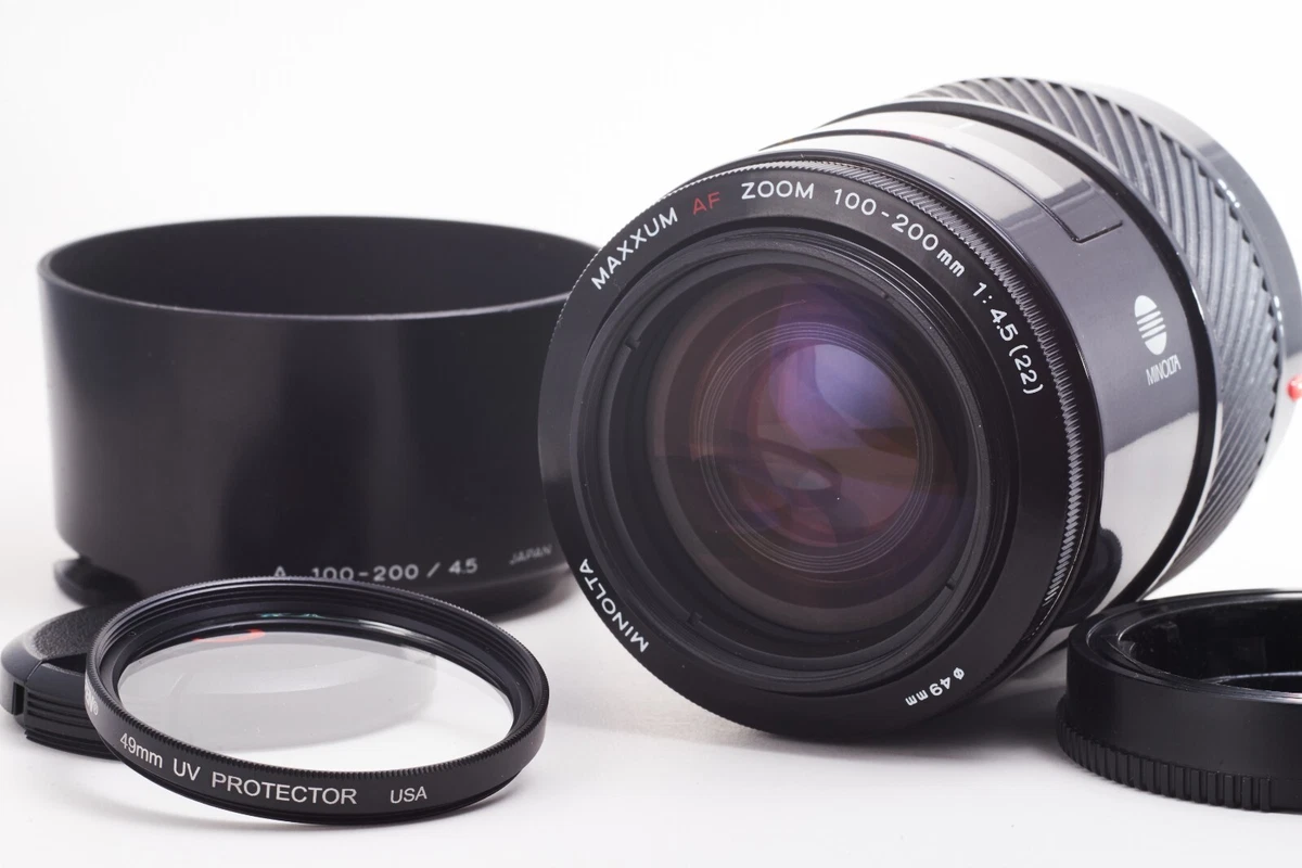 Minolta 100-200mm Focal Camera Lenses for sale | eBay