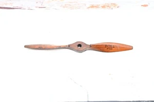 Vintage Wood Toy Model Airplane Propeller Marked X-Cell Speed 9" #6 - Picture 1 of 7