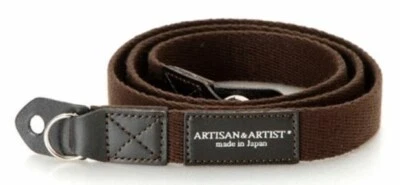 Official ARTISAN & ARTIST Camera Strap Brown ACAM-102 BRN / Made in Japan - Image 1 of 3