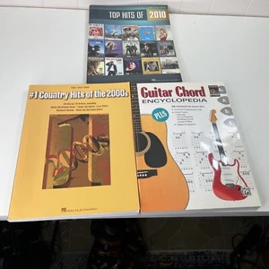 Guitar Chords Beginner Lot Book Of 3 Pop, Country Lesson Teaching Books - Picture 1 of 10