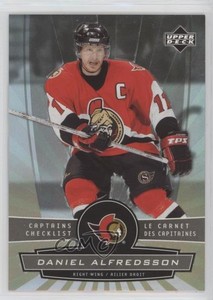 2006-07 Upper Deck McDonald's Daniel Alfredsson #55 HOF