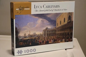 POMEGRANATE ARTPIECE PUZZLE Luca Carlevaris Arrival Earl of Manchester Venice - Picture 1 of 6