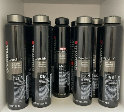 Goldwell Topchic перманентный цвет волос 8,6 унций банка (выберите свой оттенок) Бесплатная доставка - Изображение 1 из 4