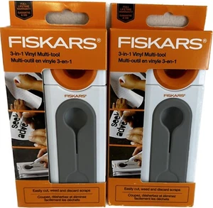 2pk Fiskars 3-in-1 Vinyl Mutli-Tool 685180 (New in Box/Unused) - Picture 1 of 5