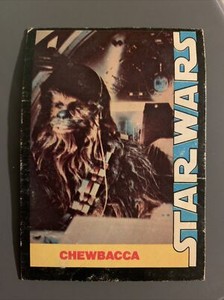 STAR WARS 1977 WONDER BREAD  # 9 CHEWBACCA TRADING CARD