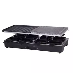 Davis & Waddell Taste - 8 Person Electrical Party Grill & Raclette Black - Picture 1 of 5