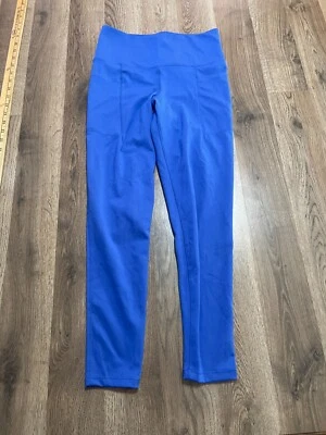 Брюки Danskin, женский размер средний, синий, без застежек, леггинсы - Изображение 1 из 4