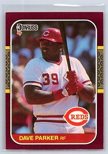 1987 Donruss Opening Day #198 Dave Parker Baseball Card - Picture 1 of 2