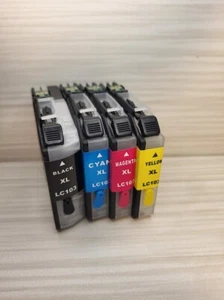 CARTUCHOS DE TINTA RECARGABLES VACÍOS PARA BROTHER MFC-J450dw J470dw J475dw J650dw - Imagen 1 de 3