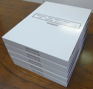 500 3 ml Brief 9 Zoll x 11 1/2 Zoll glänzend klar Laminierfolien hitzeaktiviert - Bild 1 von 1