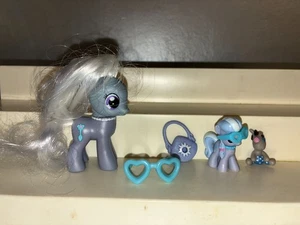 My Little Pony MLP FiM G4 Silver Spoon + Blind Bag + Smarty Pants GLASSES - Picture 1 of 19