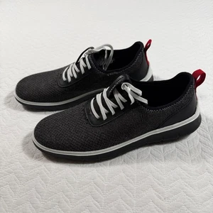 Cole Haan Zerogrand Mens Size 12 Charcoal Knit Lace Up Sneakers Shoes C31402 - Picture 1 of 9