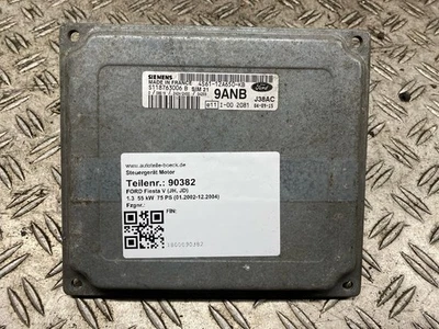 4S61-12A650-KB 90382 Centralina motore FORD Fiesta V (JH, JD) 4S61-12A650-KB - Immagine 1 di 3