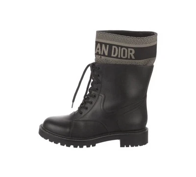 Christian Dior D-Major Botas Safari Negro/Caqui Logo UE Talla 41 Foto 1 de 4