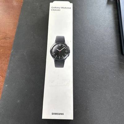 Samsung Galaxy Watch4 Classic 46MM  WIFI GPS Black - Sealed - Image 1 of 2