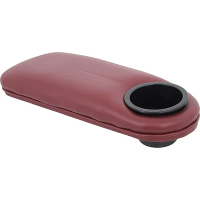 Ford Mustang 1987-93; reposabrazos Holdster; con portavasos; rojo oscuro Foto 1 de 4