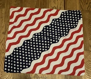 American Flag Handkerchief Hav-a-Hank Bandanna 100% Cotton USA Patriotic America - Picture 1 of 4