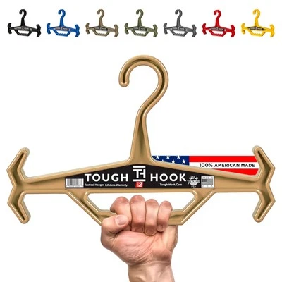 Tough Hook Original Multipurpose Heavy Duty Hanger | 200 lb Capacity | USA Made