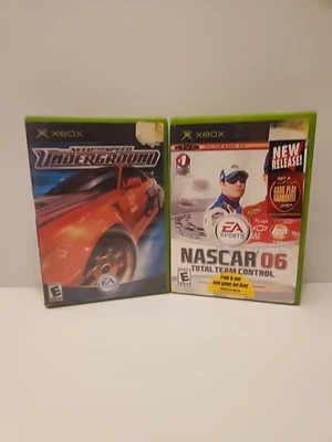 Juego Xbox 2 ¡Juegos de carreras! ¡Grandes juegos! Need For Speed Underground & Nascar 06 Foto 1 de 2