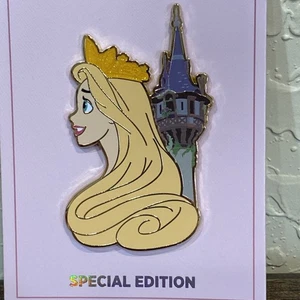 Disney PALM pink ala mode Royal Realms Princess Repunzle Tangled Castle LE pin - Picture 1 of 4
