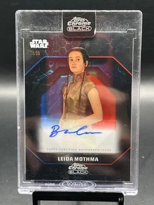 2024 Cromo Negro Star Wars Bronte Carmichael/Leida Mothma Lado Luz Automático/99 - Imagen 1 de 2