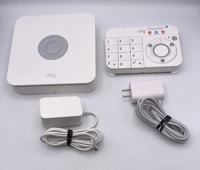 Ring Alarm Base Station US White with Power Cord + RING KEYPAD Teasted - Image 1 of 4