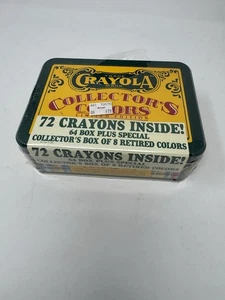 CRAYOLA 1991 LIMITED EDITION COLLECTORS TIN FACTORY SEALED 72 CRAYONS - Picture 1 of 5