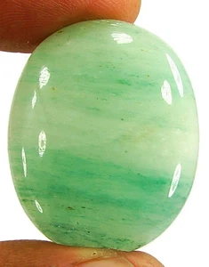 46.05 CT Natürlich Grün Aventurin Lose Edelstein Cabochon Drahtgeflecht Stein - Picture 1 of 2