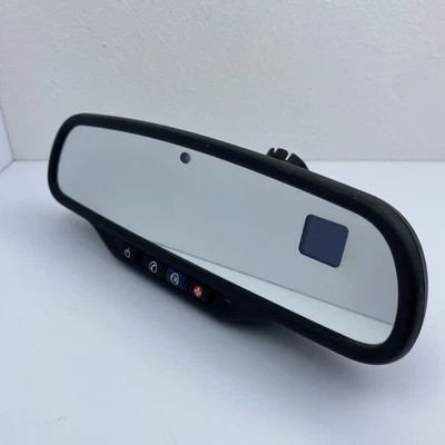 07 10 13 Chevy Silverado 25812208 On star Auto Dim OEM 025898 Rearview Mirror - Image 1 of 4