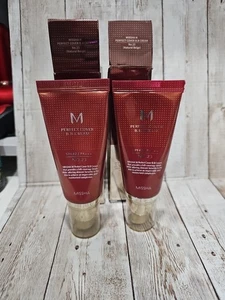 2x Missha M Perfect Cover BB Creme 1,69 flüssige Unzen Nr. 23 (nur für Ton geöffnet) - Bild 1 von 3