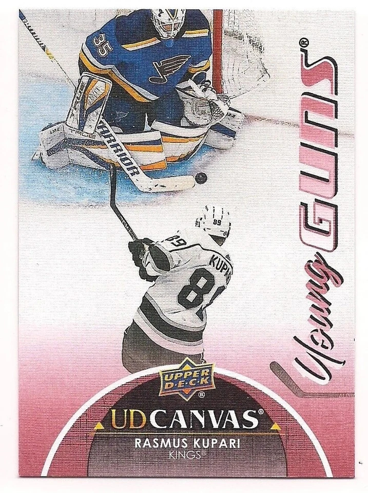 Rasmus Kupari 21-22 Upper Deck 2 Young Guns Rookie Card UD Canvas - Image 1 of 1
