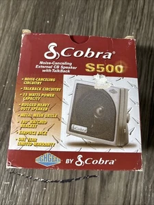 COBRA HGS500 15W REDUKCJA SZUMÓW CB SKANER GŁOŚNIK ZEWNĘTRZNY z TALKBACK #U3 - Zdjęcie 1 z 3