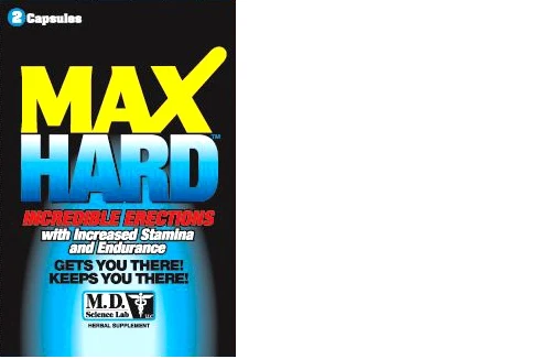MD Science Max Hard For Men  (single) - Maximum Male Enhancement and Endurance - Image 1 of 1