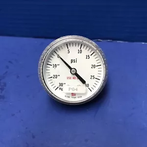 Misuratore di pressione Span 30-0-30 psi, 1/4" MVCR, usato - Foto 1 di 4