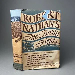Robert Nathan's︱The Barly Fields︱1938︱Hardback Book with Dustjacket - Picture 1 of 6