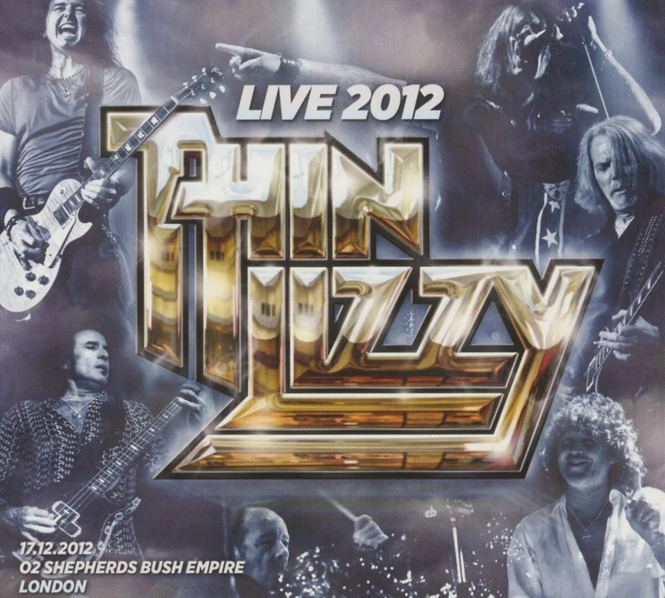 THIN LIZZY Live 2012 O2 Shepherds Busch Empire London ( 2 CD Digipak ) - Bild 1 von 2