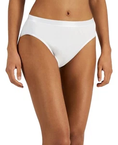 Jenni Women’s Hi-Cut Bikini Underwear, White, XXXL - Picture 1 of 1