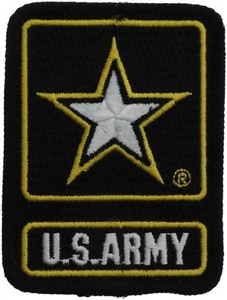United States US Army Star 3.25 x 2.5 Inch Rectangle Patch HON091809 F3D23O - Picture 1 of 1