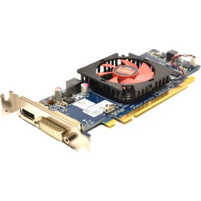 Dell AMD Radeon HD7470 1GB DDR3 PCIe Graphics Card - DVI DISPLAY Ports - Low P - Image 1 of 3